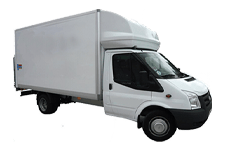 Minibus Hire Taunton - Ford Luton Box Tail Lift - Van hire Taunton