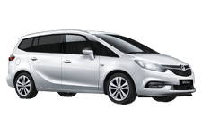 Minibus Hire Taunton - Vauxhall Zafira 5 + 2 - Minibus hire Taunton